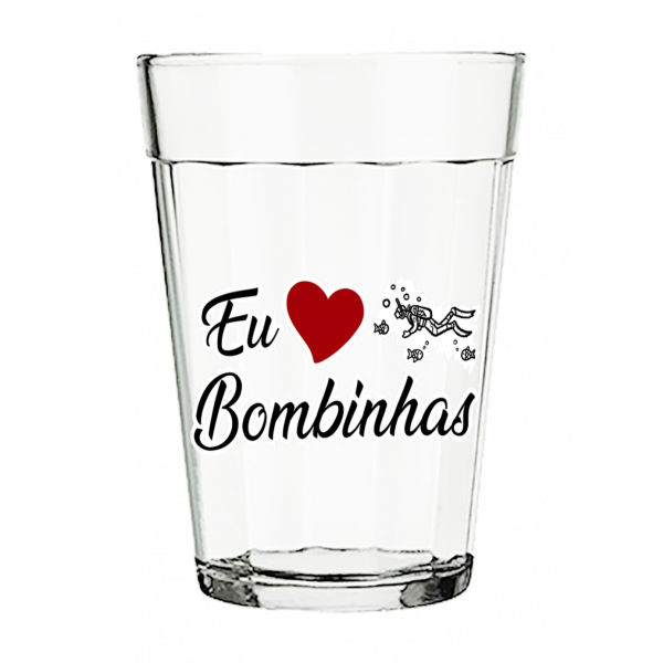 Copo americano eu amo - ponto turístico Bomb.