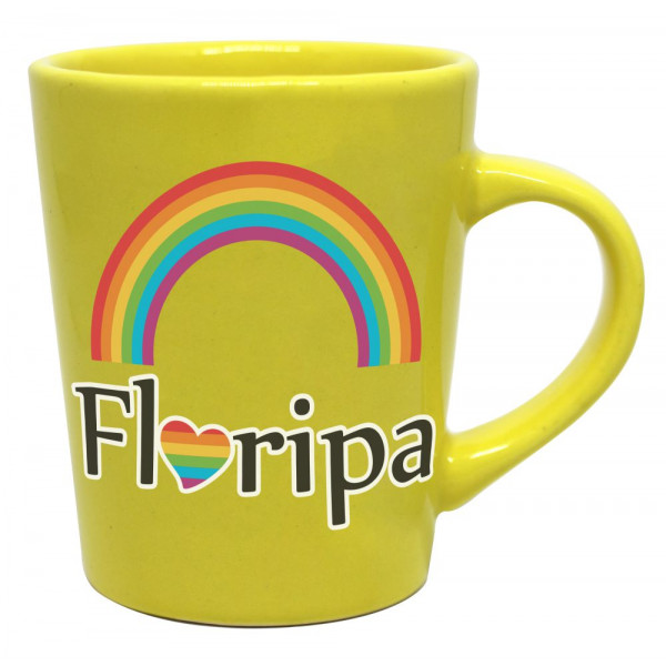 Caneca catarina Arco-Íris - diversidade FLN