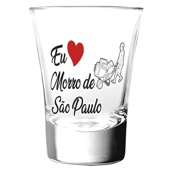 Shot eu amo ponto turístico MSP