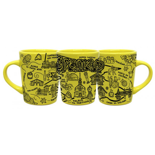 Caneca catarina faixa mapa tp fb GRA