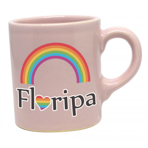 Caneca reta moser Arco-Íris - diversidade FLN