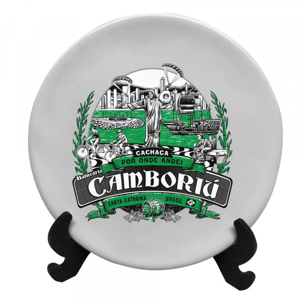 Prato decorativo -  Cachaça BC