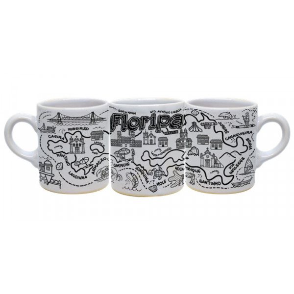 Caneca reta moser faixa mapa tp fb FLN