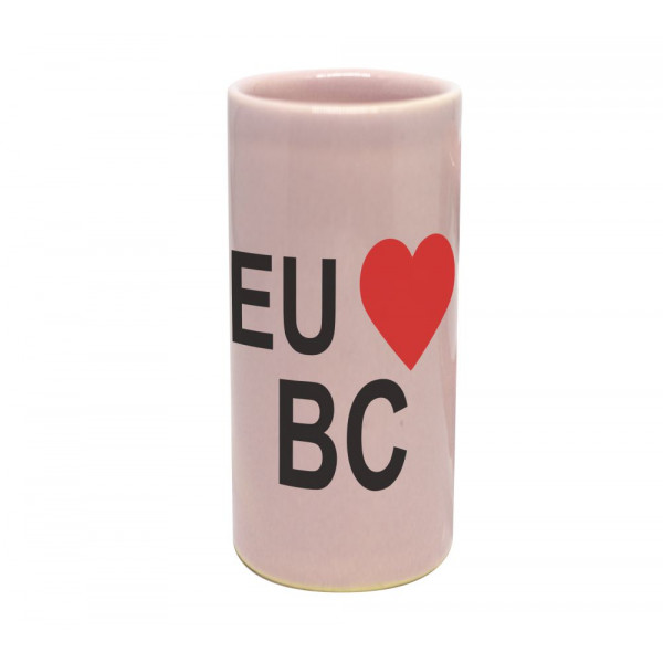 Copo shot vodka eu amo BC