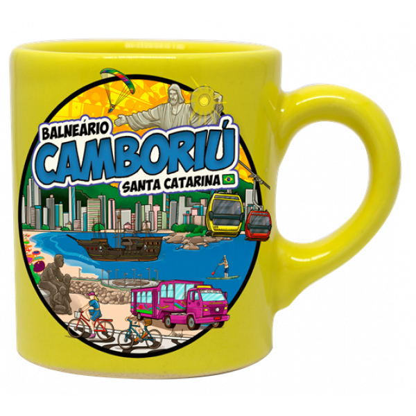 Caneca reta moser colorido BC