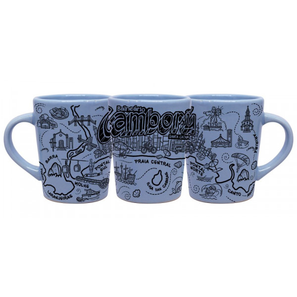 Caneca catarina faixa mapa tp fb BC