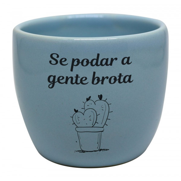 Vaso redondo médio Se podar