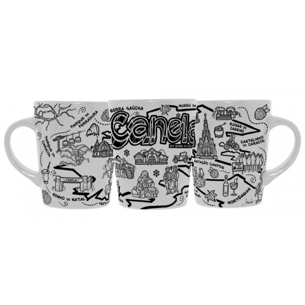 Caneca catarina faixa mapa tp fb CAN