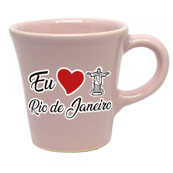 Caneca curva moser eu amo - ponto turístico RJ