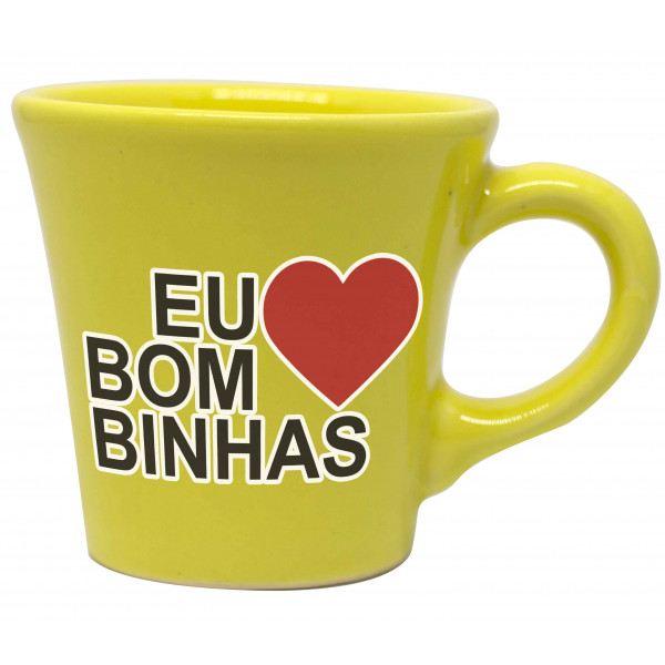 Caneca curva moser eu amo Bomb.