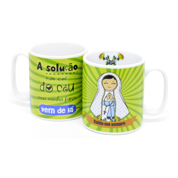 Caneca Nossa Senhora de Lourdes