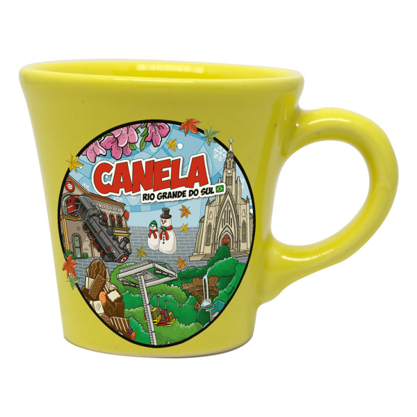 Caneca curva moser logo colorida CAN