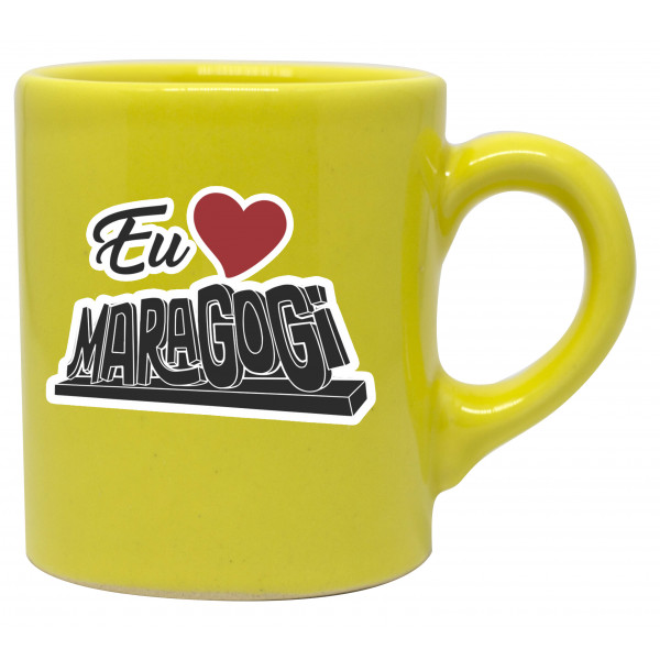 Caneca reta moser eu amo ponto turístico MA