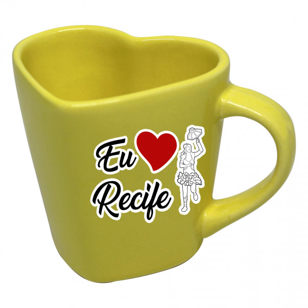 Caneca Juliana  Eu Amo Ponto Turístico RE