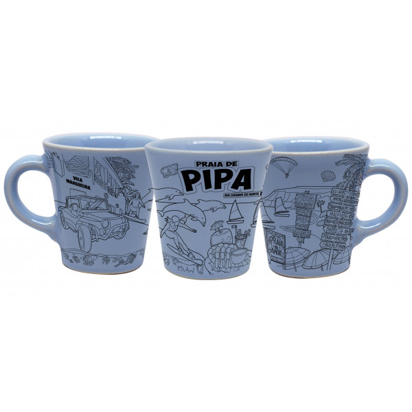 Caneca curva moser faixa mapa tp fb PI