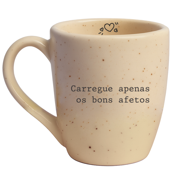 Caneca Curva - Bons afetos