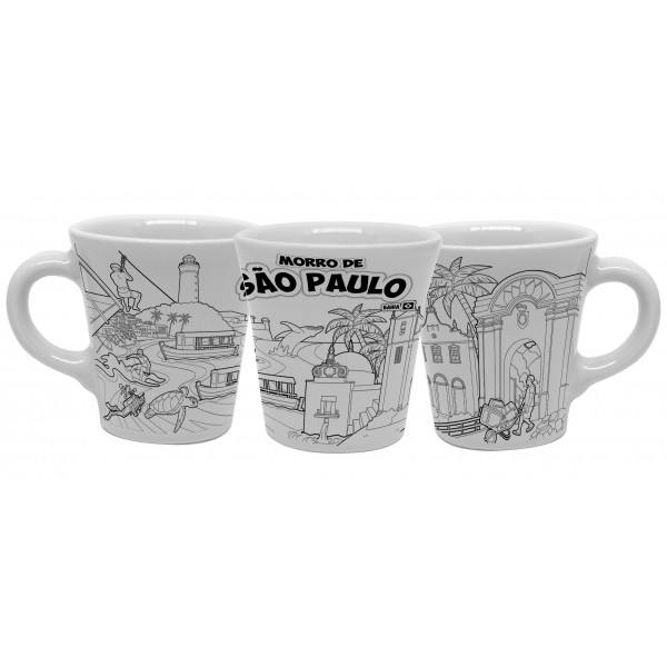 Caneca curva moser faixa mapa tp fb MSP