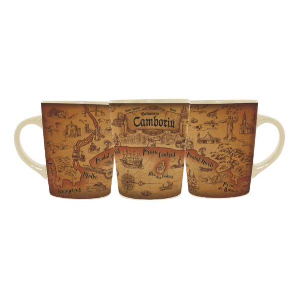 Caneca Catarina Faixa Mapa Pirata BC