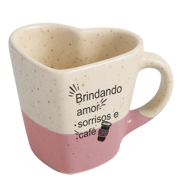 Caneca Juliana Bicolor - Brindando