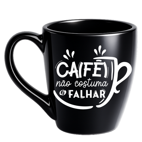 Caneca Curva Café não costuma falhar
