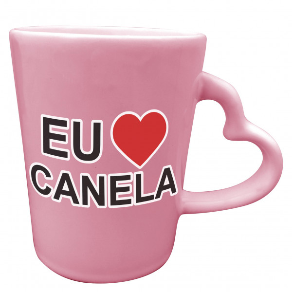 Caneca Catarina Coração eu amo Can