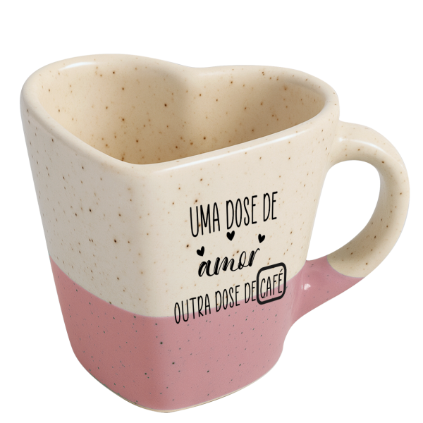 Caneca Juliana Bicolor - Dose de amor