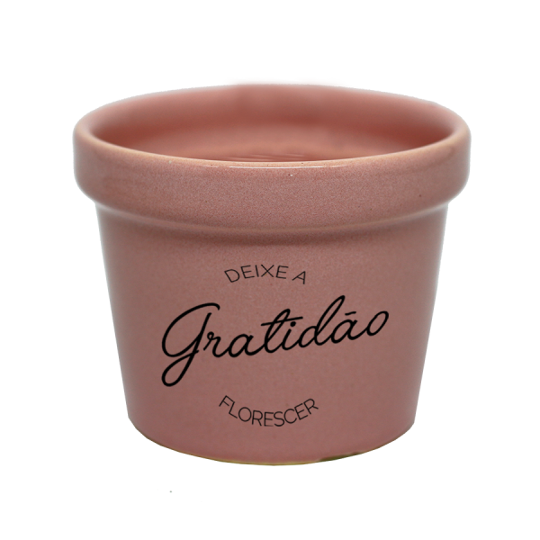 Vaso Médio Gratidão