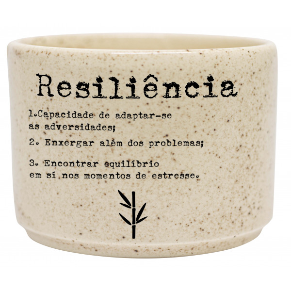 Vaso Roma Natural Granilhado Momentos - Resiliência