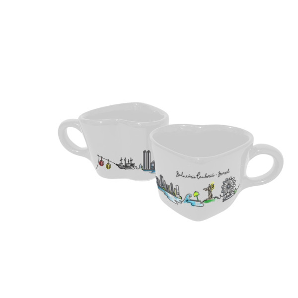 Caneca Juliana Pequena Line Art BC