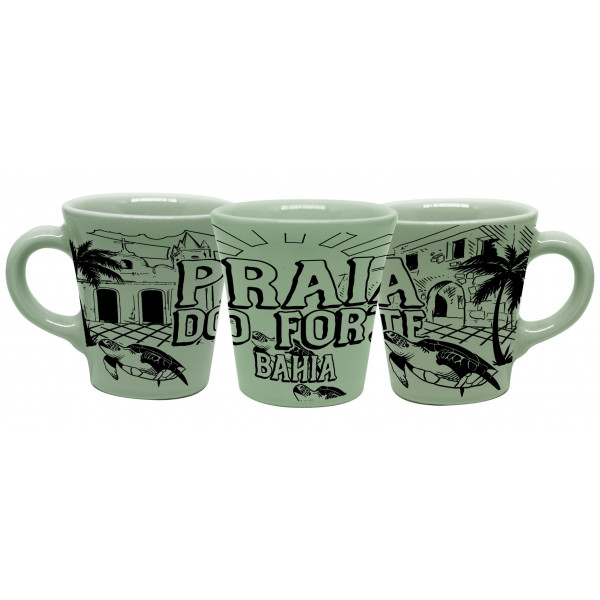 Caneca curva moser faixa retrô tpfb PFO