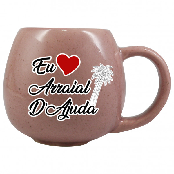 Caneca Moon Granilhada Eu Amo Ponto Turístico AR