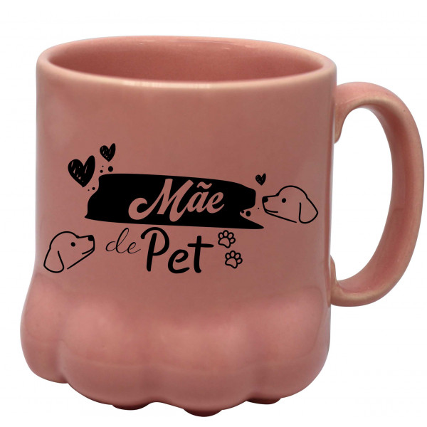 Caneca pata mãe de pet