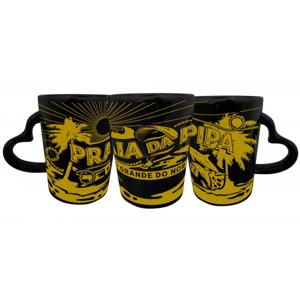 Caneca Catarina Coração Faixa Retrô TD PI