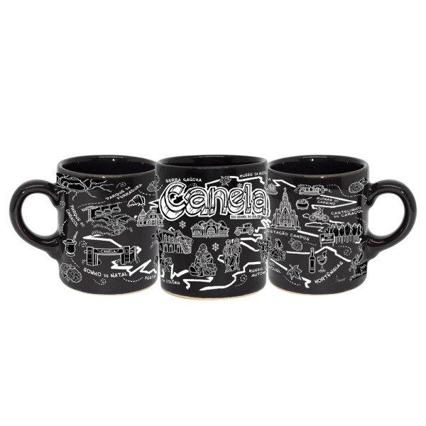 Caneca reta moser traço branco CAN