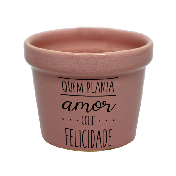 Vaso Médio Planta amor