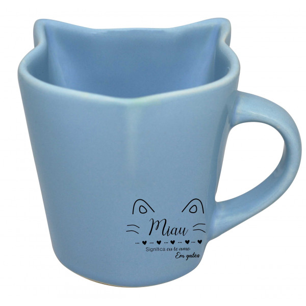 Caneca gato miau