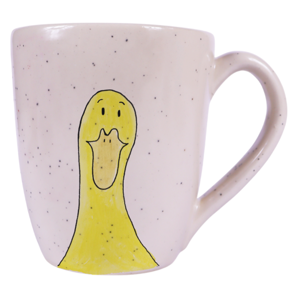 Caneca Curva Natural Granilhado - Pato Quafé