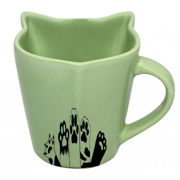 Caneca gato patinhas