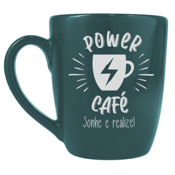 Caneca Curva Power Café