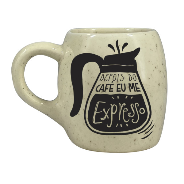 Caneca Moon Pequena Depois do café eu me expresso