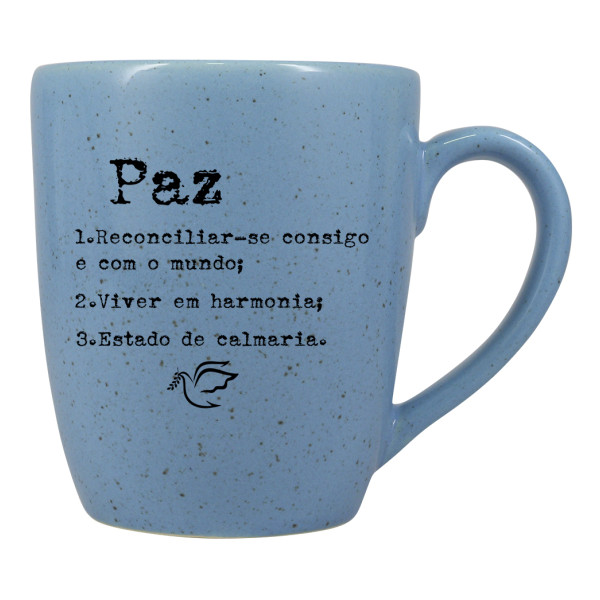 Caneca Curva Paz 