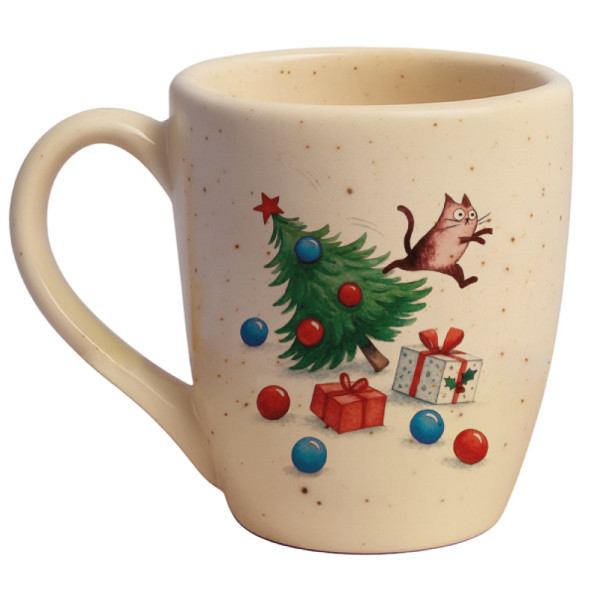 Caneca Curva 350ml Gato