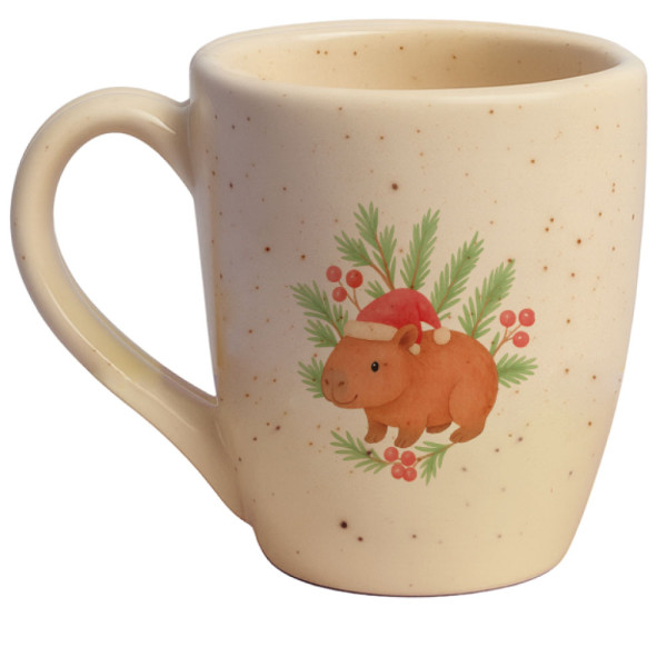 Caneca Curva 350ml Capivara