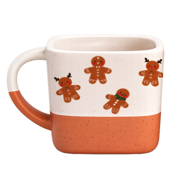 Caneca Quadrada Bolachinhas