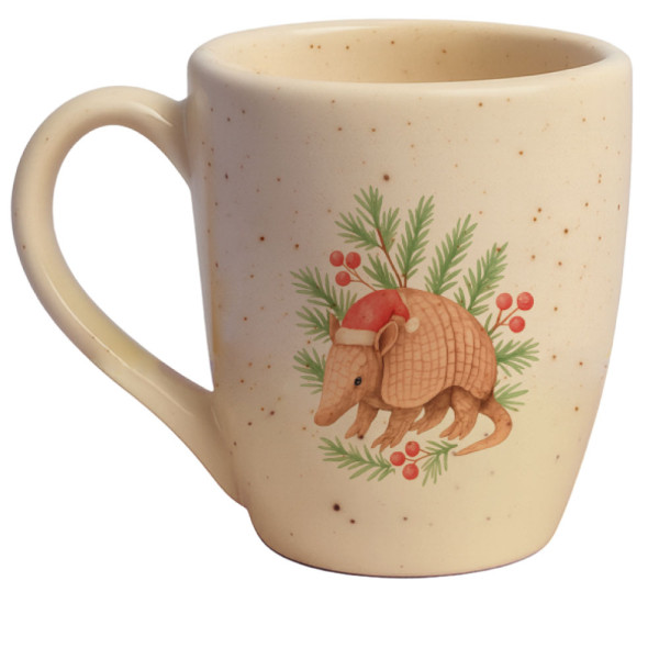 Caneca Curva 350ml Tatu