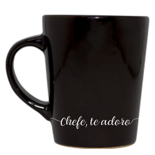 Caneca chefe, te adoro