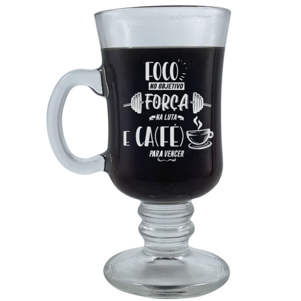 Taça cappuccino Foco,força e café