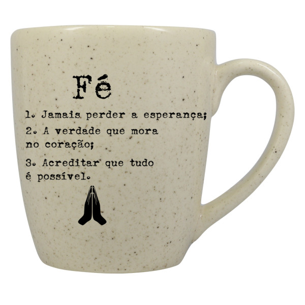 Caneca Curva Fé