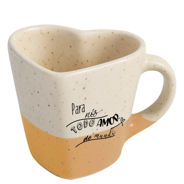 Caneca Juliana Bicolor - Todo amor
