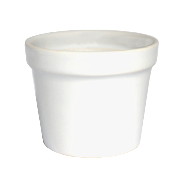 Vaso Médio Branco